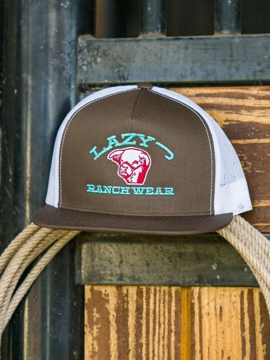 BRNWHT4TURQLJ – Lazy J Ranch Wear