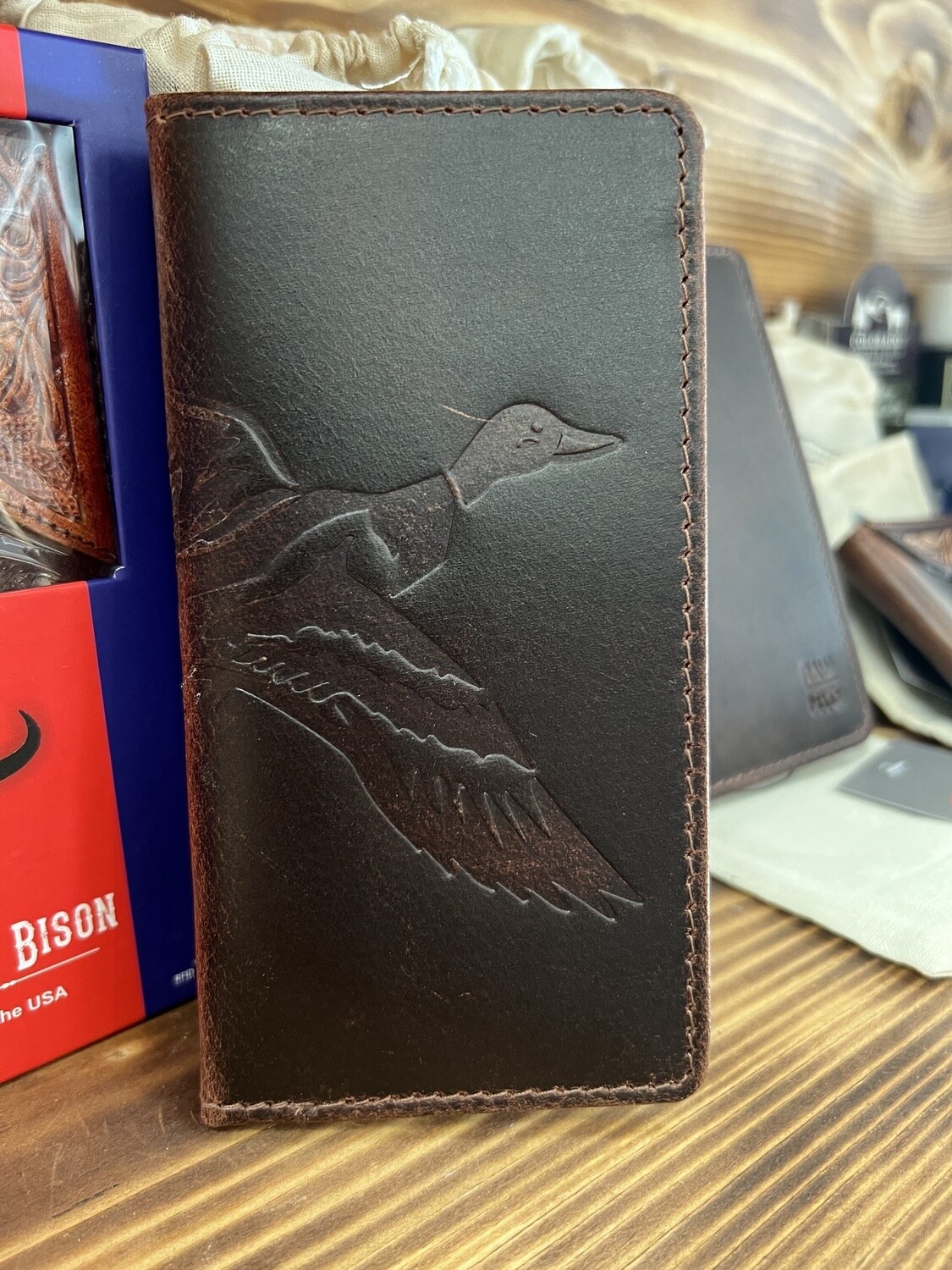 Duck Leather Rodeo Wallet