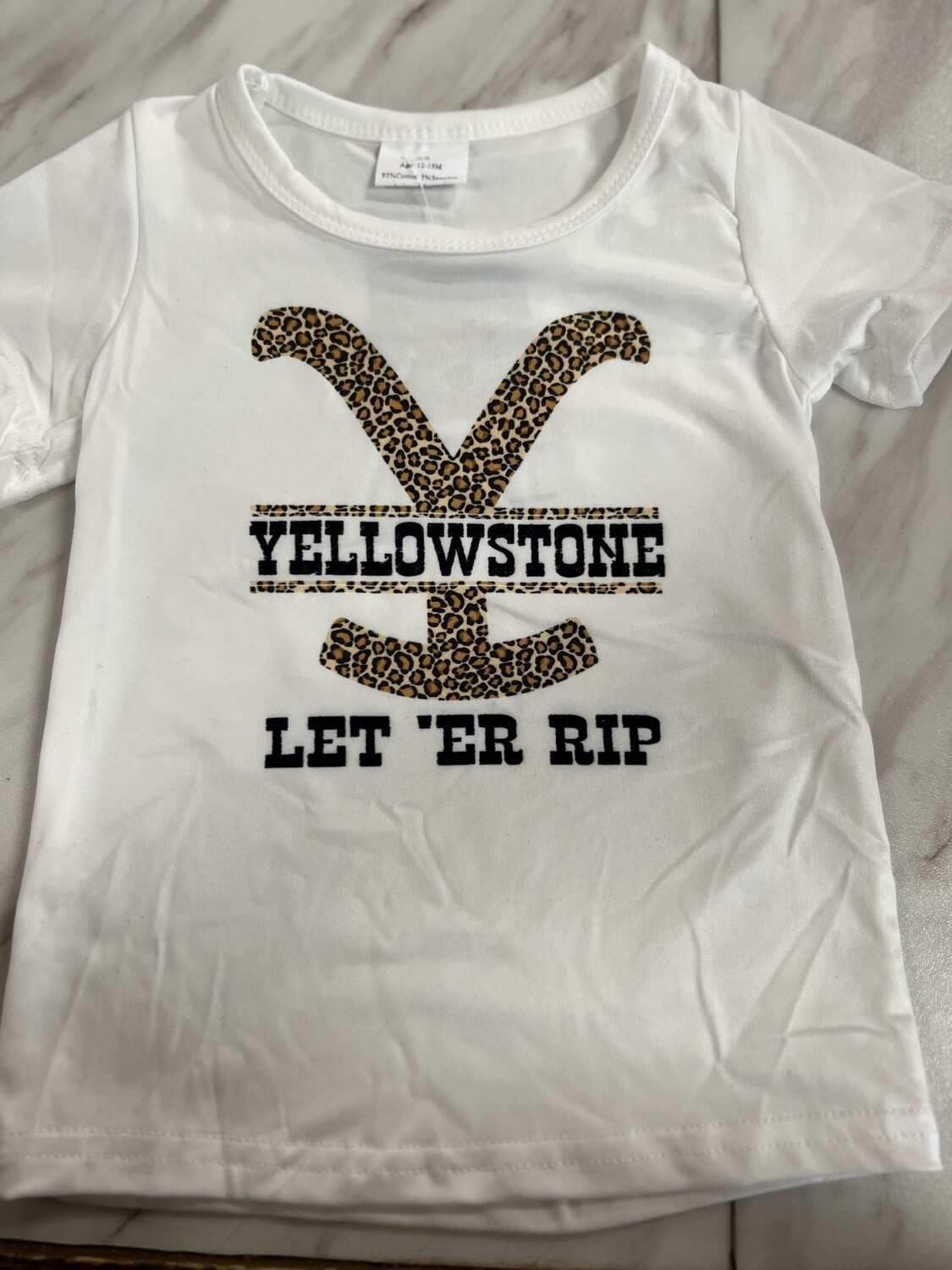 YELLOWSTONE LET'ER RIP SET