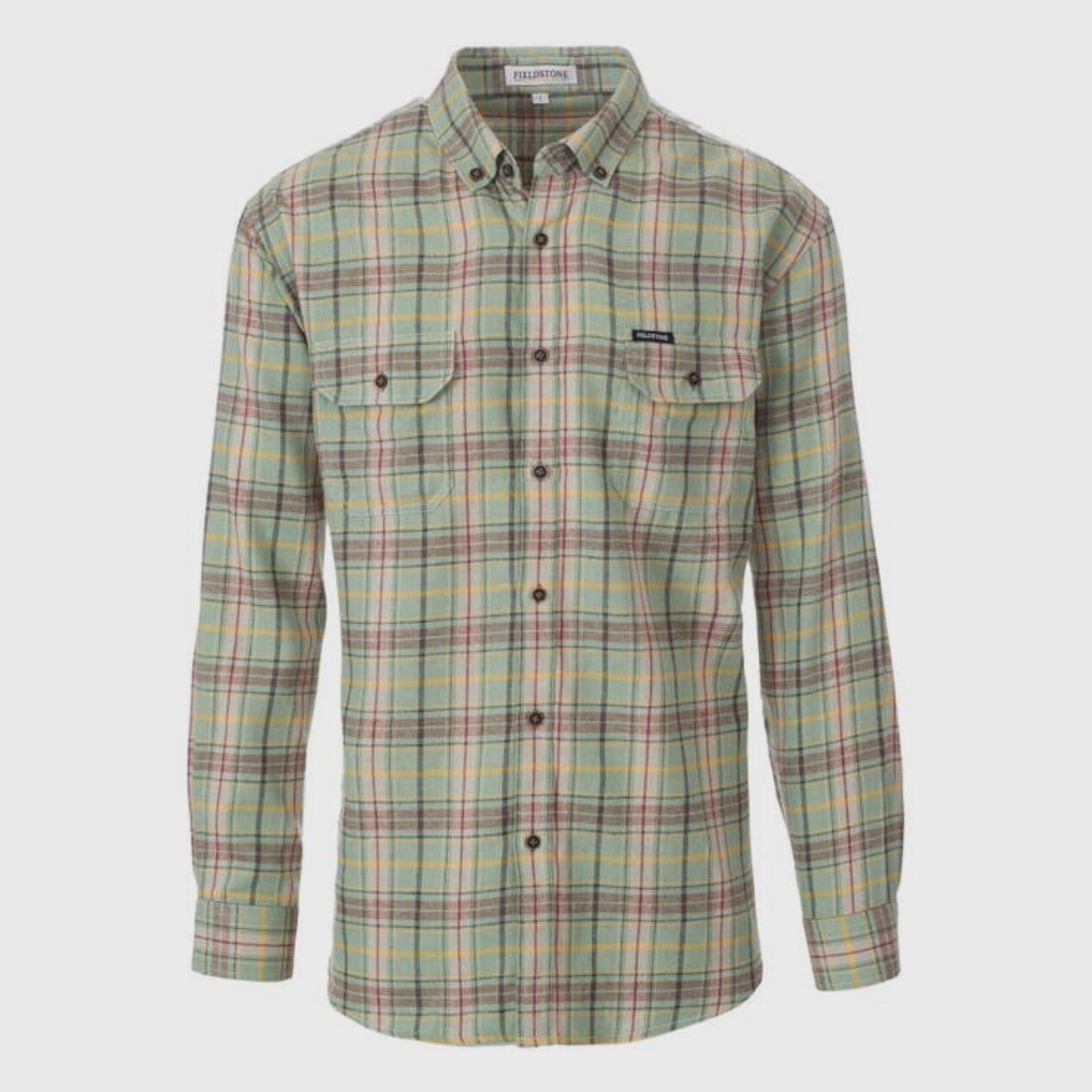 Craftsman flannel in sage