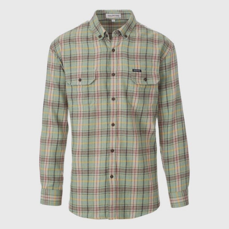 Craftsman flannel in sage