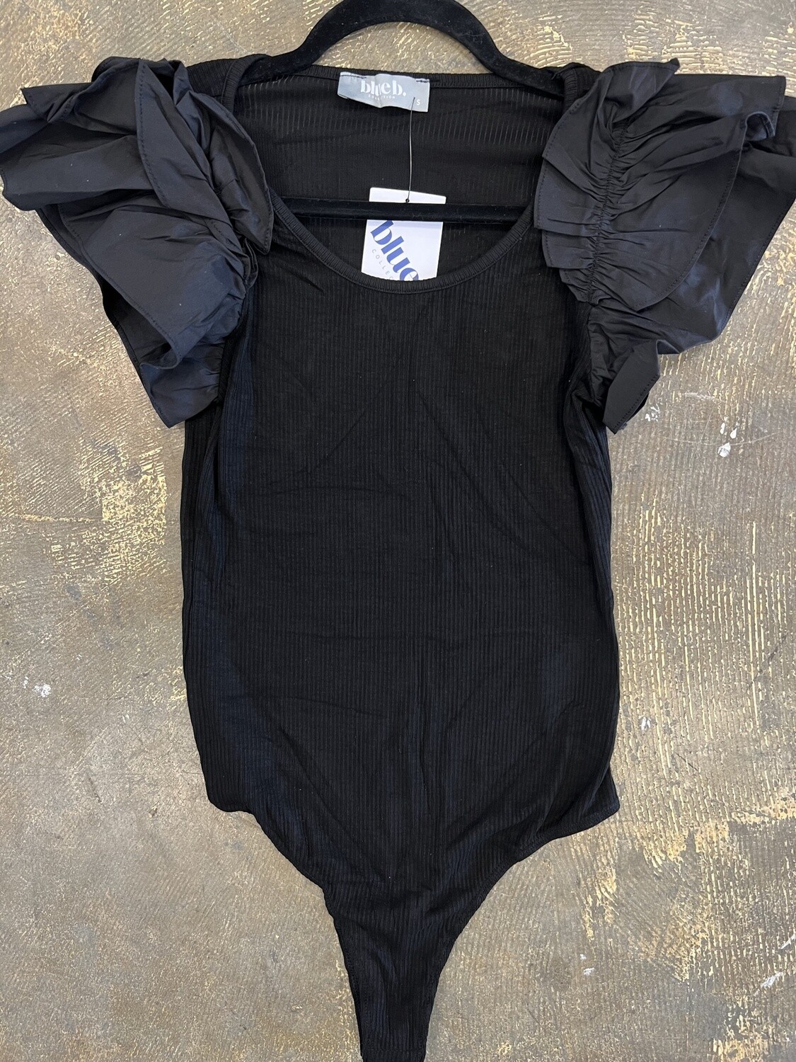 Puffy Shoulder Bodysuit