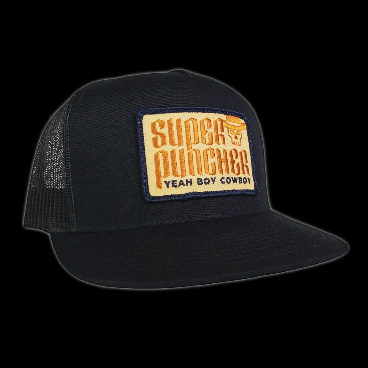 SUPER PUNCHER BONES BLACK MESH
