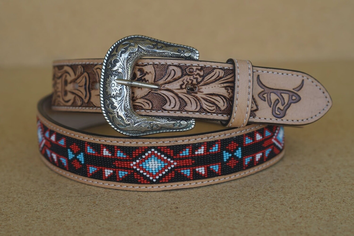 “Welch” Beaded belt