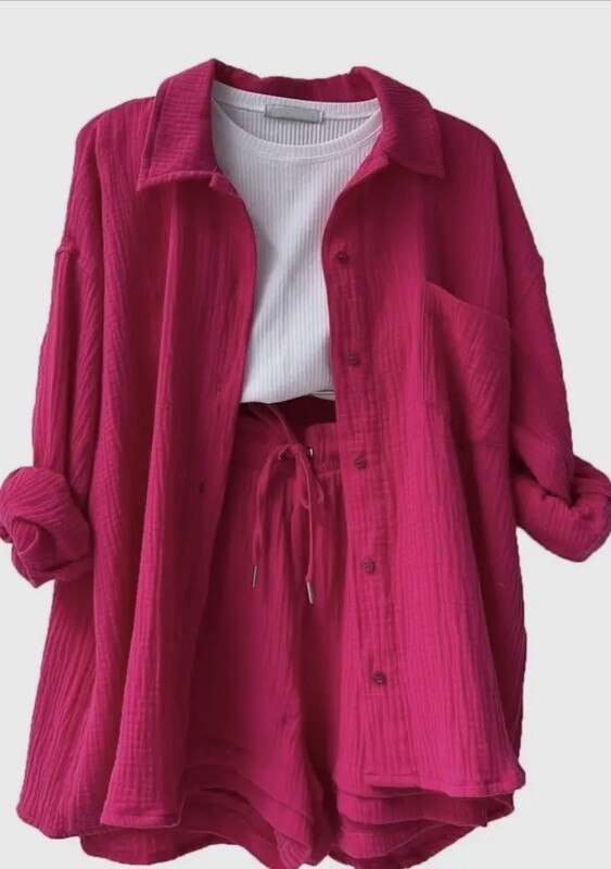 Hot Pink Lounge Set
