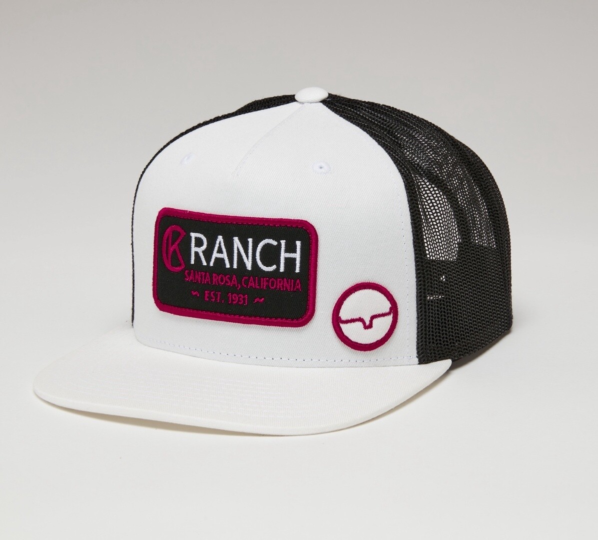 CK31 Trucker-White/Black