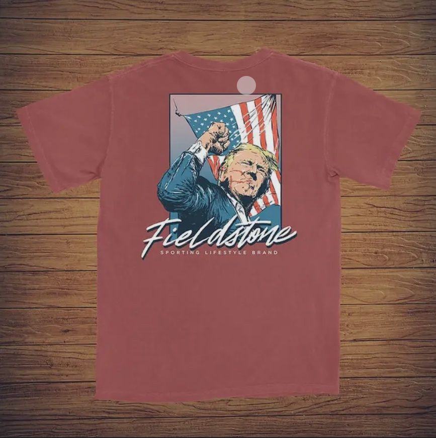 Trump Fight Tee (red)