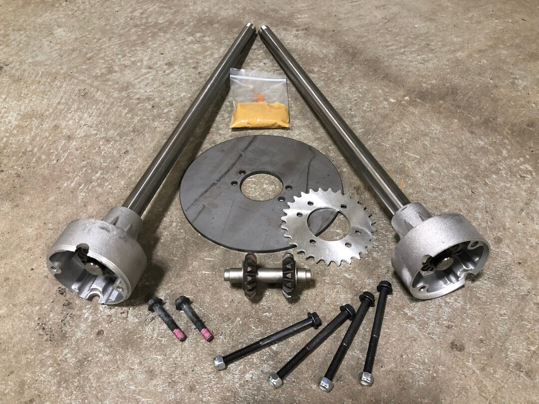 Axle/Differential Disassembled Kit