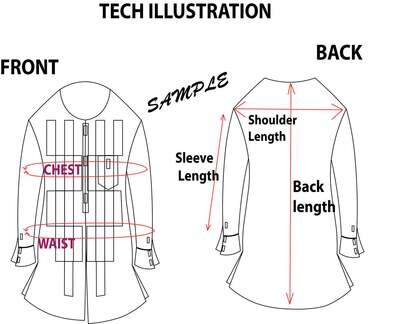 Garment Illustration/Tech Pack/Collection