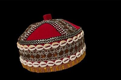 Chieftaincy Hats Embellished with Cowries