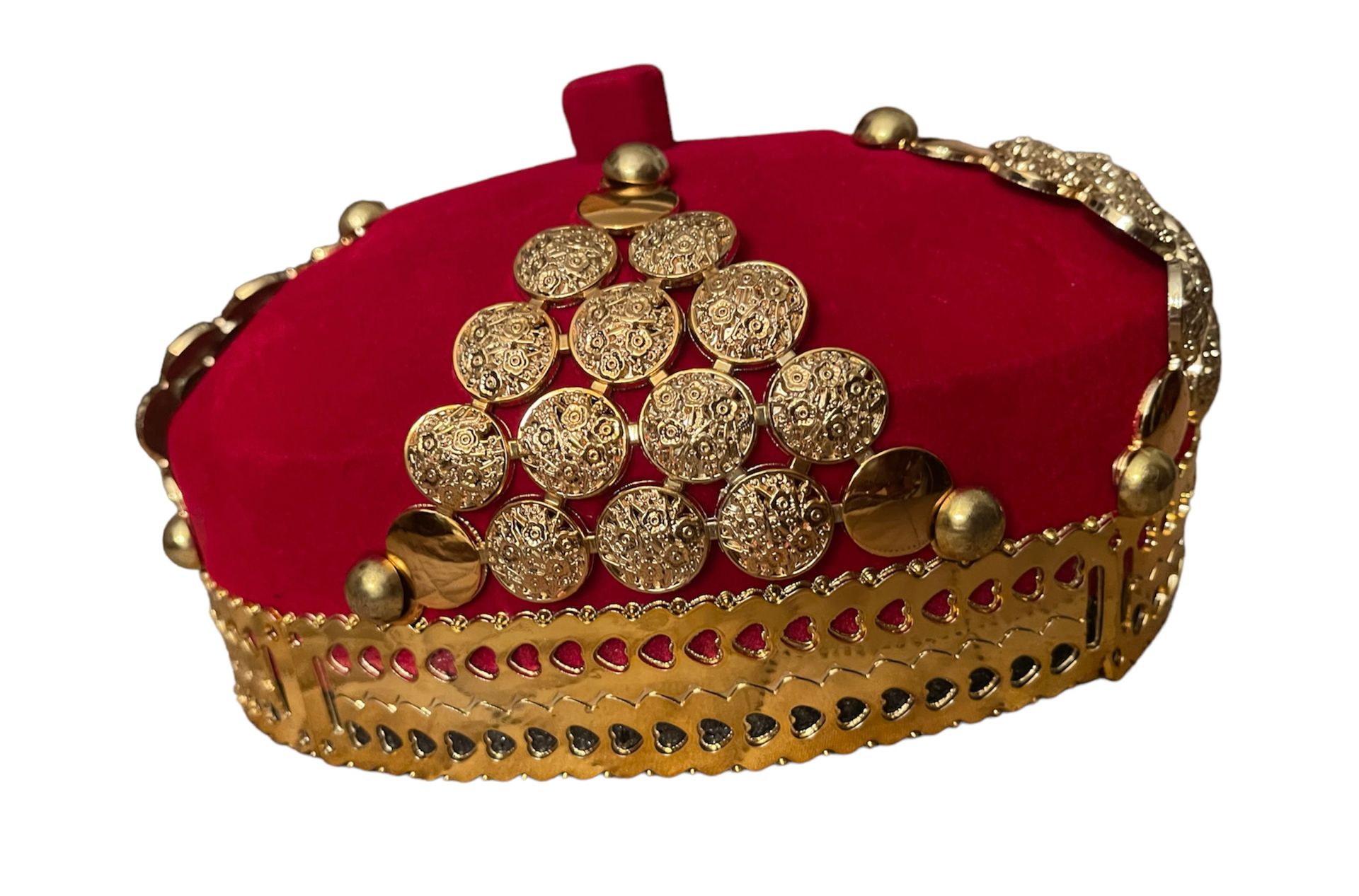 Embellished Chieftaincy Coronation Hats