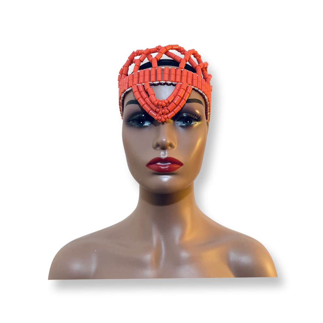 Traditional African Wedding Bridal Crowns and Caps