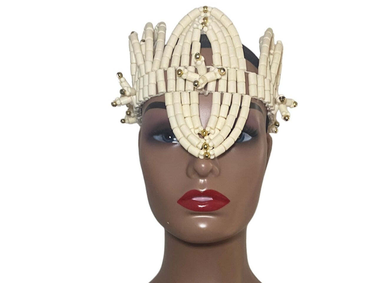 Traditional African Wedding Bridal Crowns and Caps.