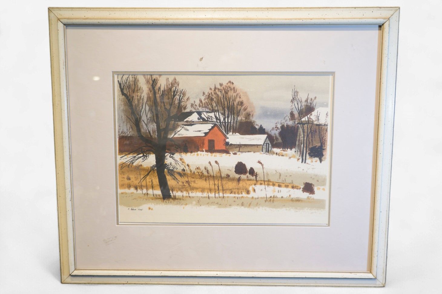 Charles Culver "Winter Landscape"