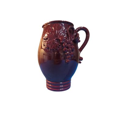 Arte Italica Burgundy Vase, No lid
