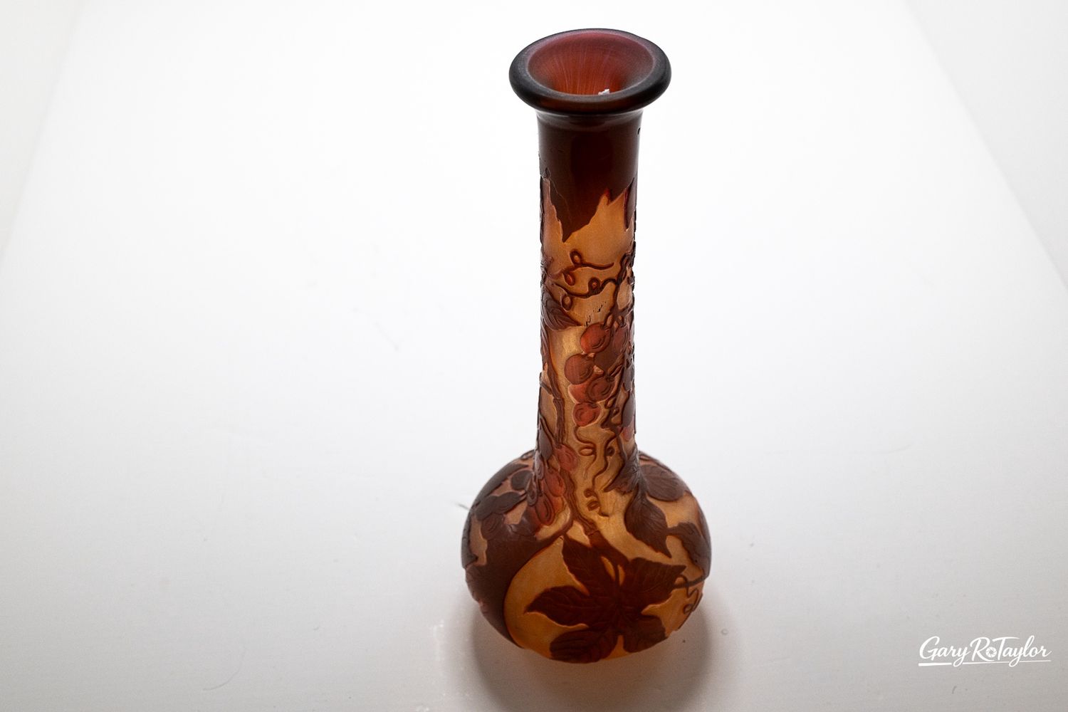 Emile Gallé Cameo Glass Vase