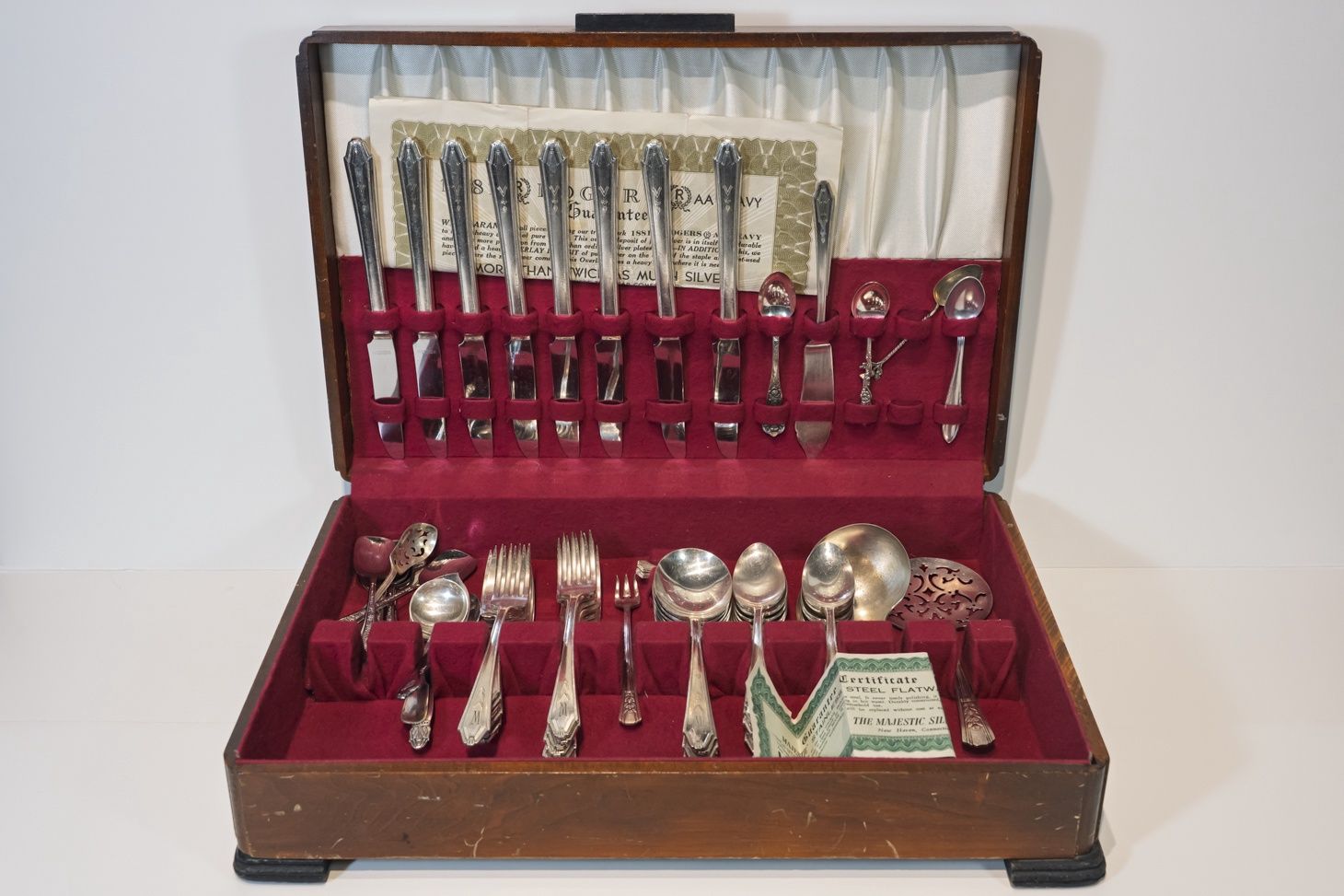 Vintage Silverplate Flatware Set