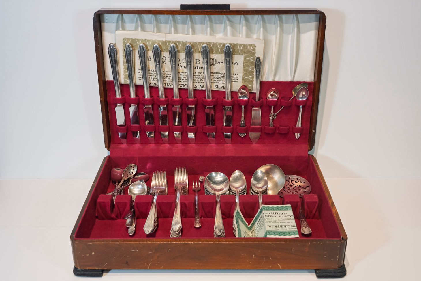 Vintage Silverplate Flatware Set
