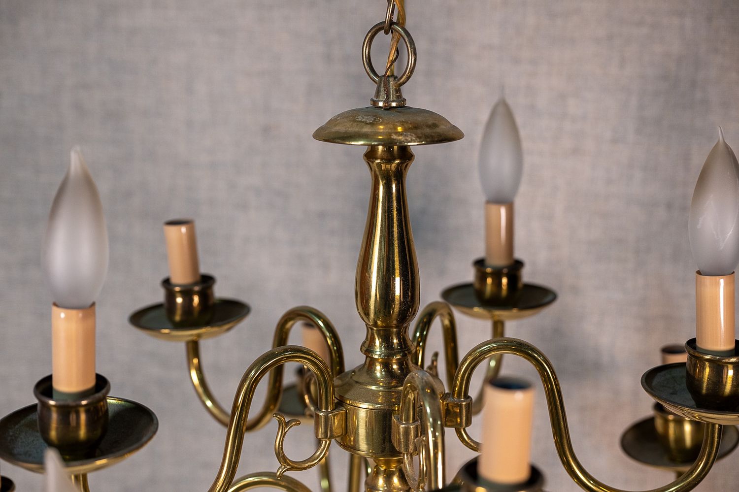 Traditional Brass Light Fixture