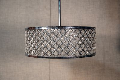 Crome and Crystal Chandelier