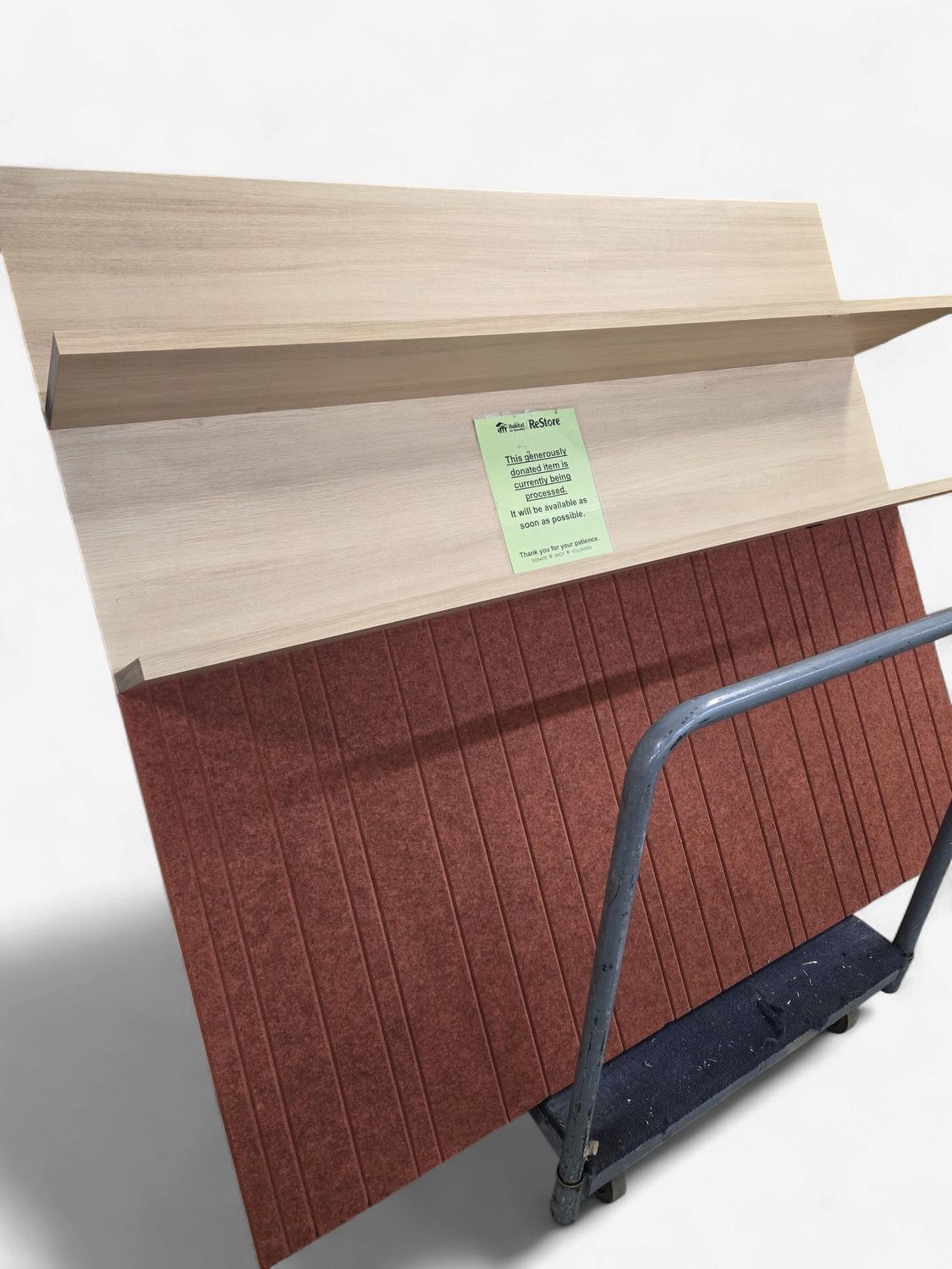 Wall Mount Book/Display Shelf w/ Acoustic Paneling 04.19.26