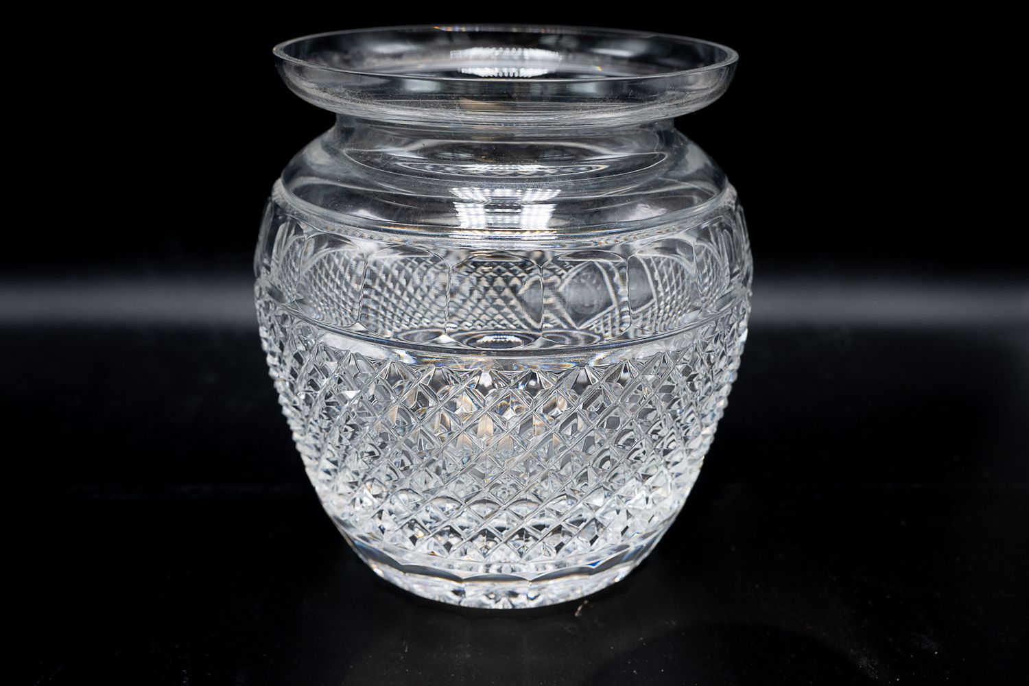 Stamped Lenox Cut Crystal Vase