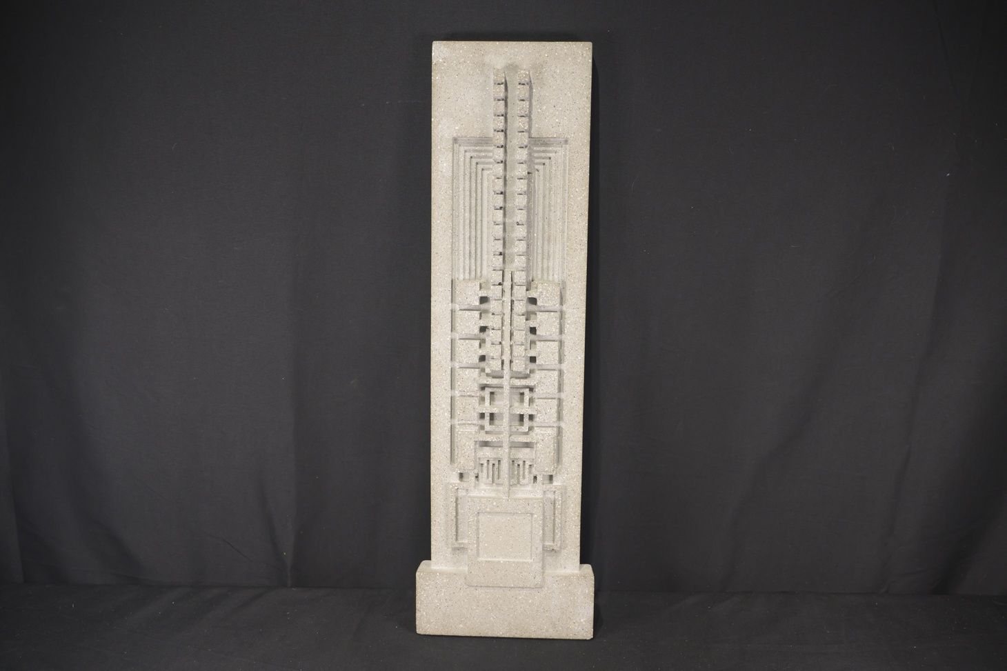 Frank Lloyd Wright Hollyhock House Inspired Plaque
