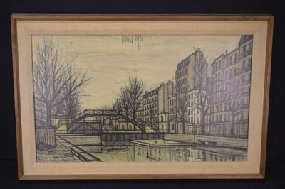 Canal St. Martin by Bernard Buffet
