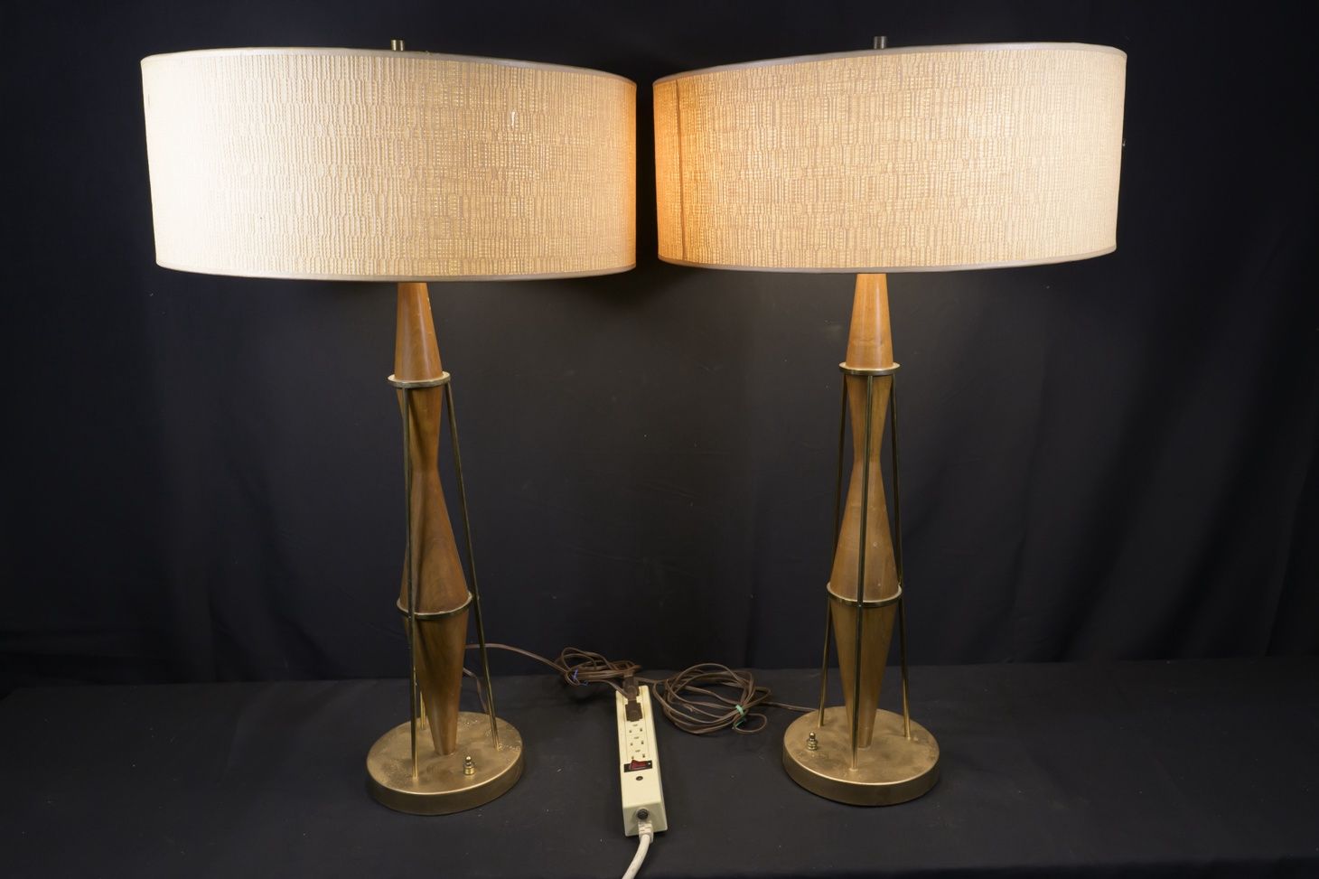 Pair of Mid Century Modern Lamps