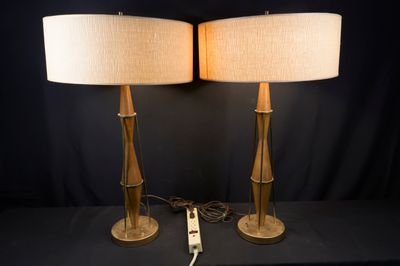Pair of Vintage Mid Century Modern Lamps