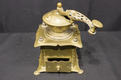 Antique Brass Coffee Grinder