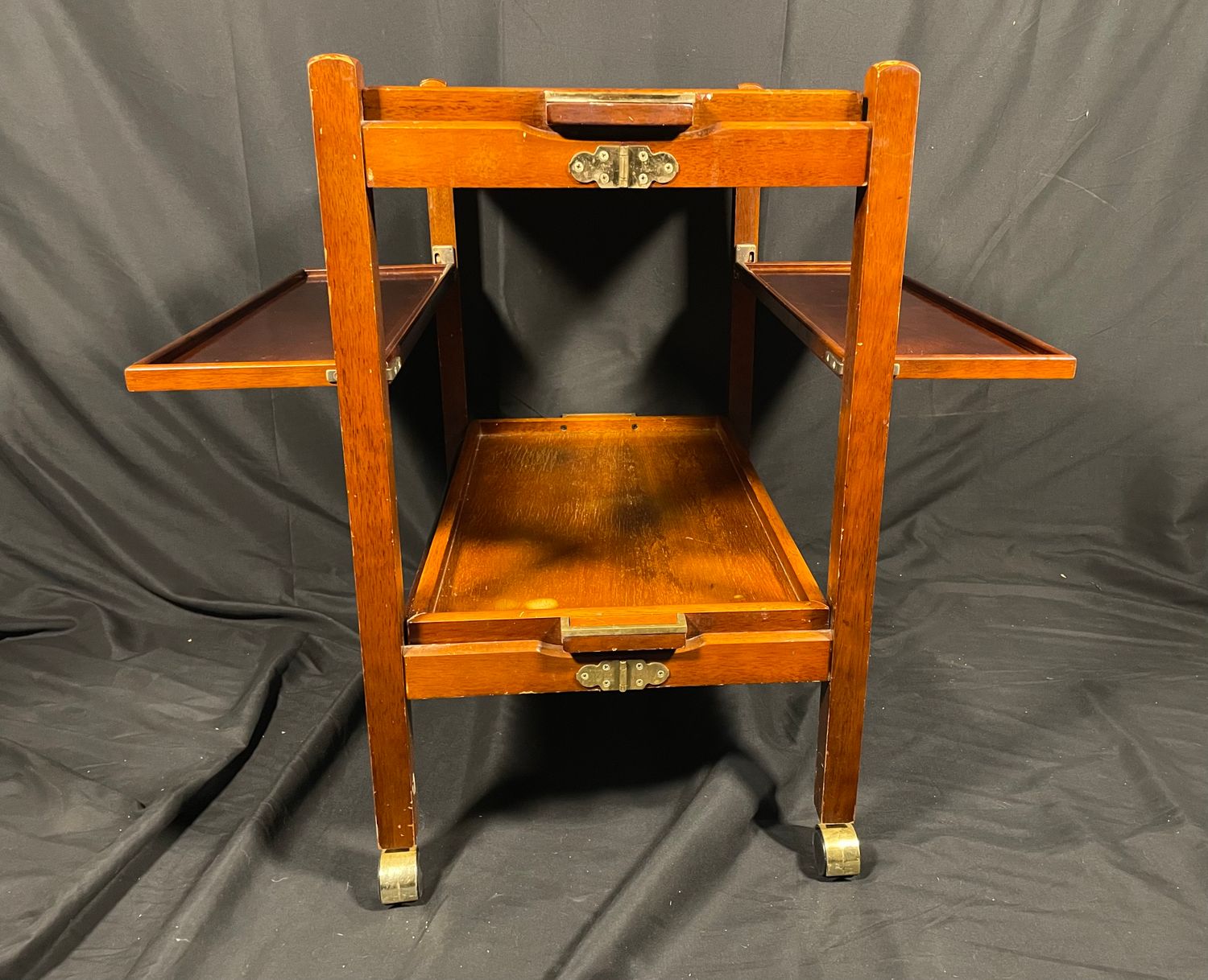 Vintage Folding Bar Cart