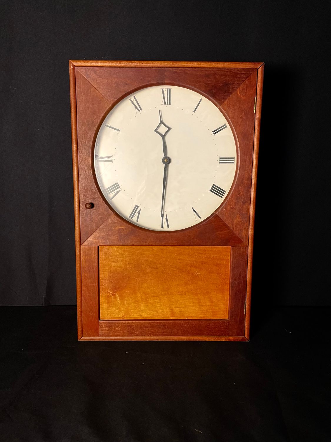 Handmade Shaker Wall Clock (Working)