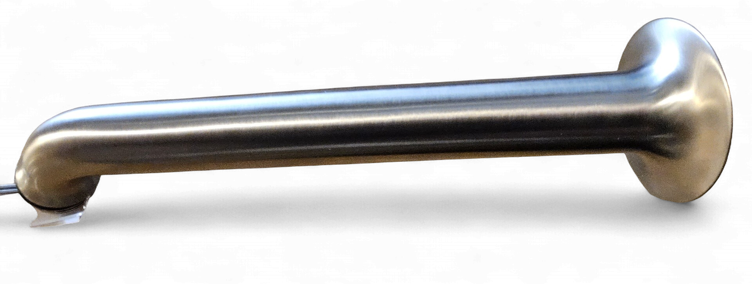 ROHL Shower Arm 7" Satin Nickel Wall Mount Shower Arm
