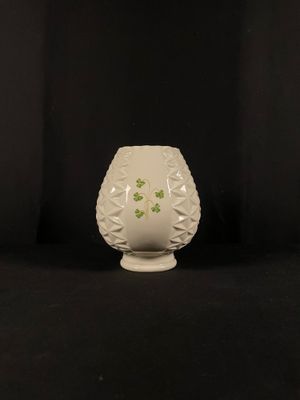 Shamrock (Embossed) Globe Vase by Donegal Parian