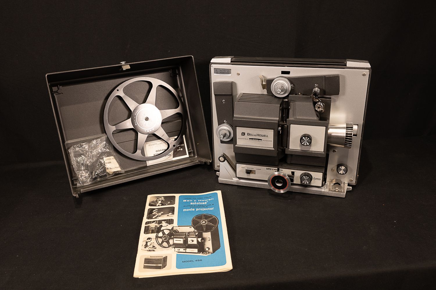 1960s Bell &amp; Howell Autoload Movie Projector 456