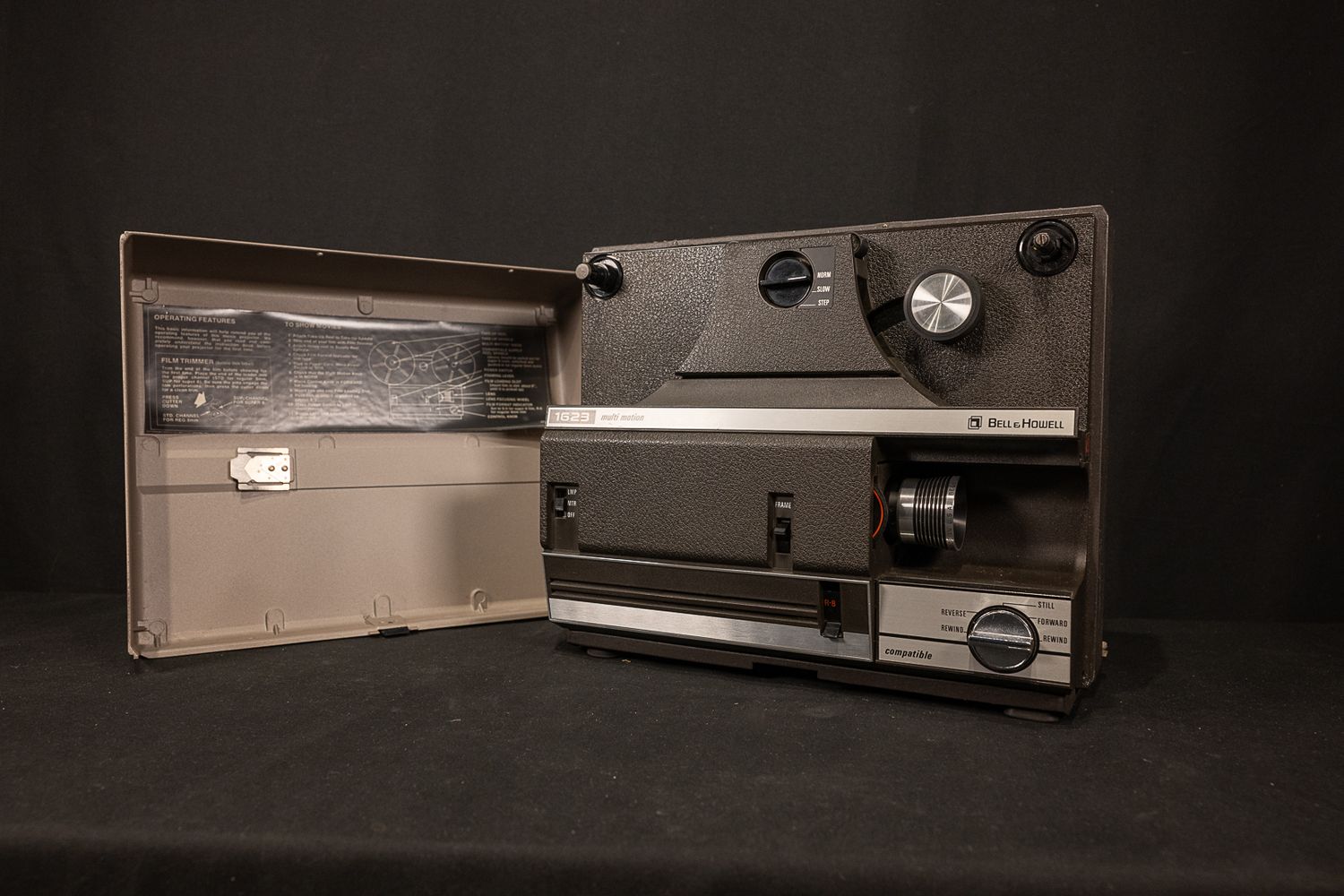 1973-74 Bell &amp; Howell Autoload Movie Projector 1623 X