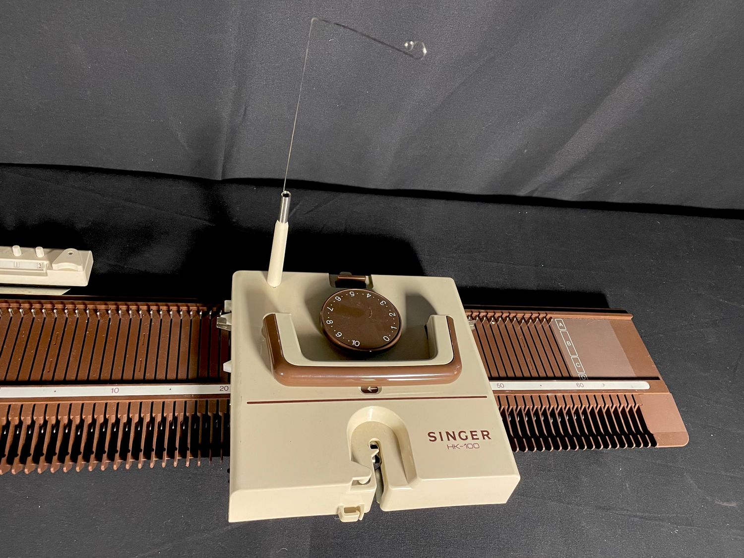 1980s Singer HK100 Knitting Machine and Accessories