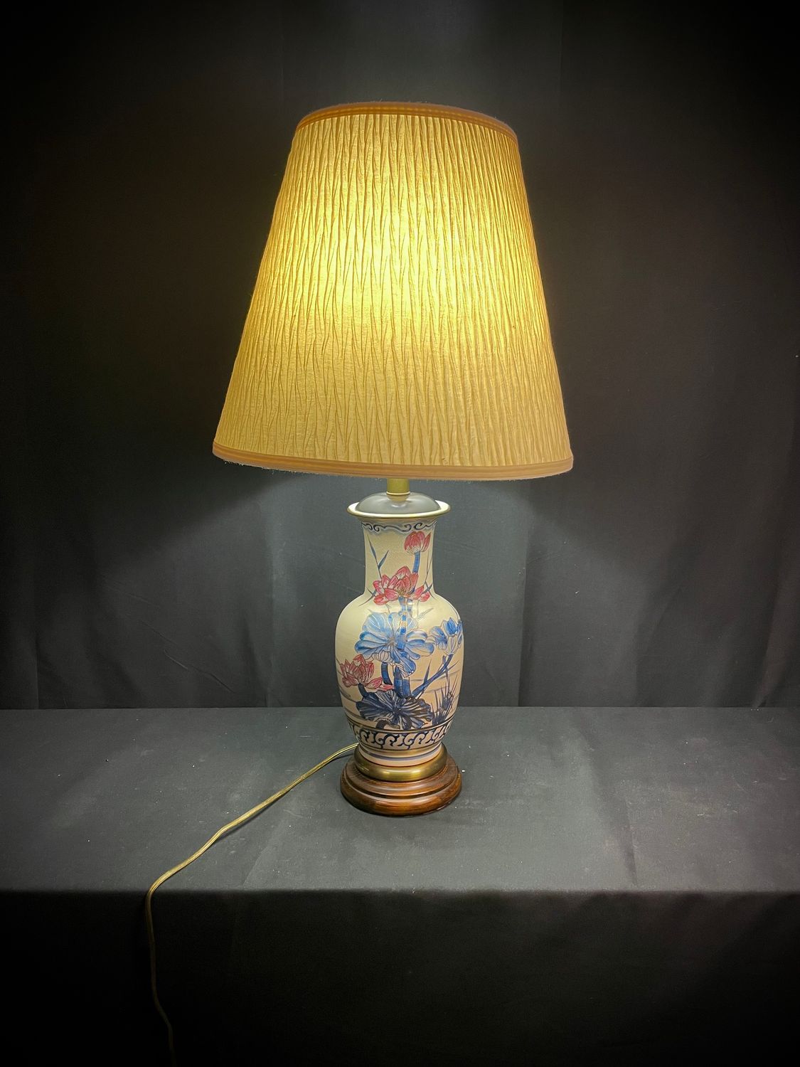 Vintage Porcelain Frederick Cooper Lamp
