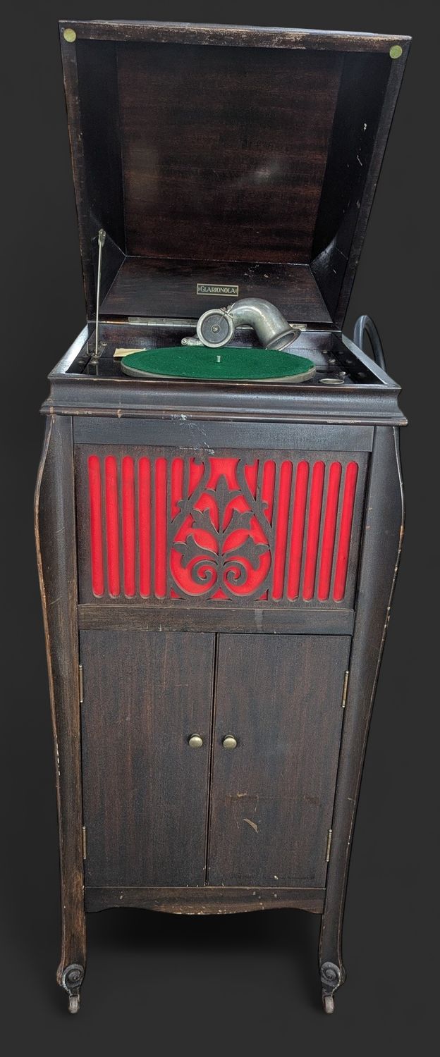 Antique Glarionola Record Player