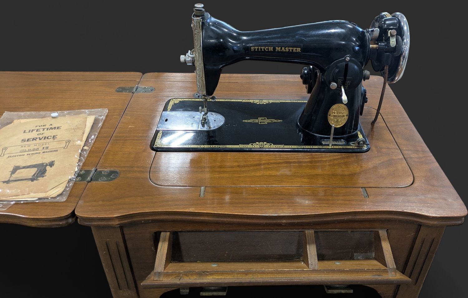 Antique Stitch Master Electric Sewing Machine