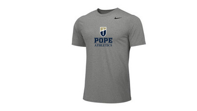 Dri-Fit Short-Sleeve Gray Pope Athletics
