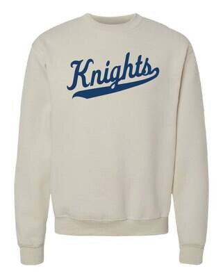 KNIGHTS Baseball Script Sweatshirt