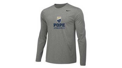  Dri-Fit Long-Sleeve Gray Pope Athletics