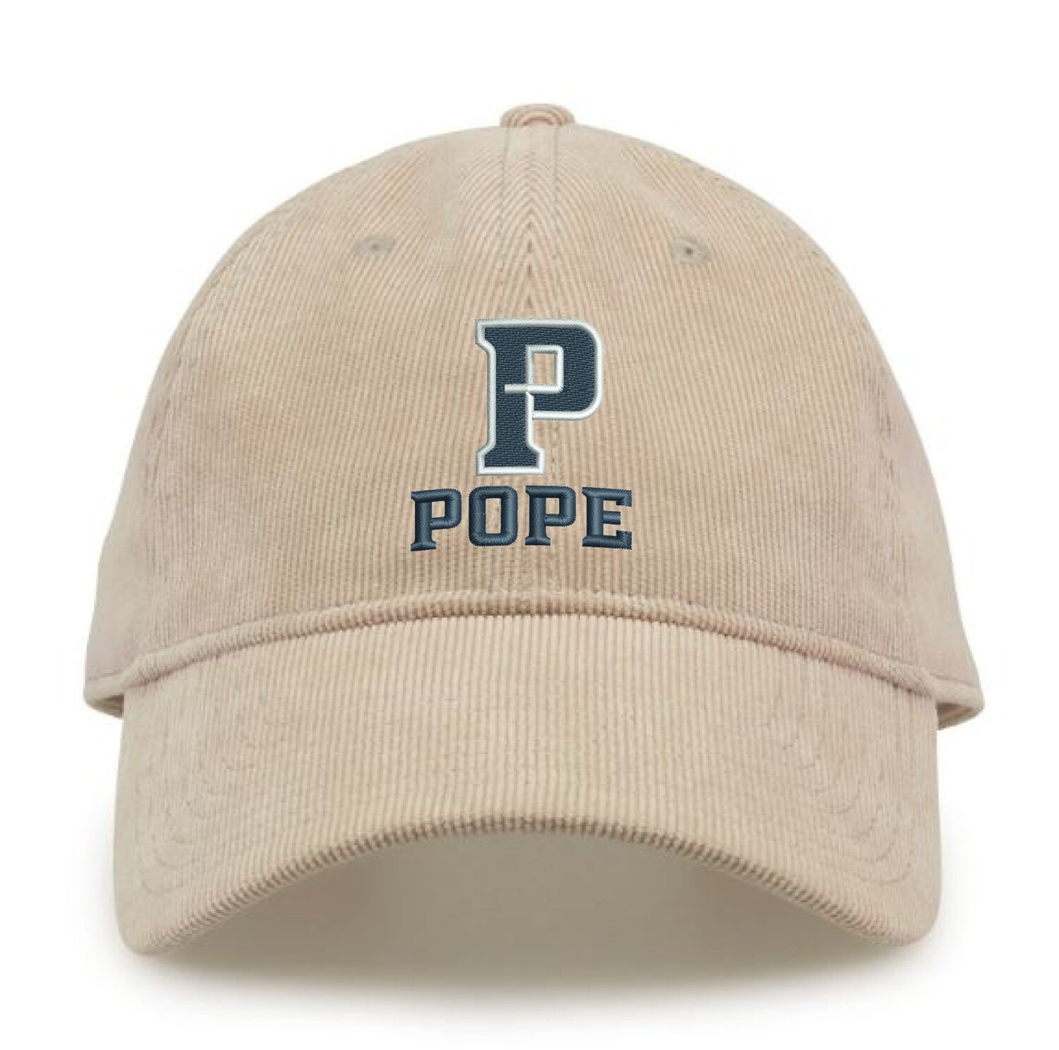 The Game Corduroy Cap P + Pope in Stone