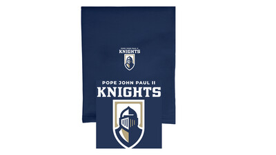 Navy Stadium Blanket with PJPII Knight