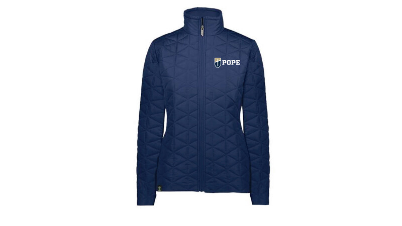 Holloway Repreve  Ladies Jacket Navy Shield POPE