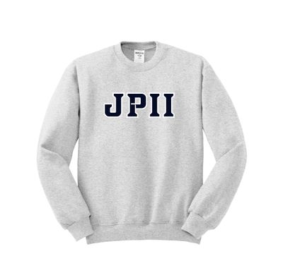 SWEATSHIRT - Athletic JPII in Navy/White Outline