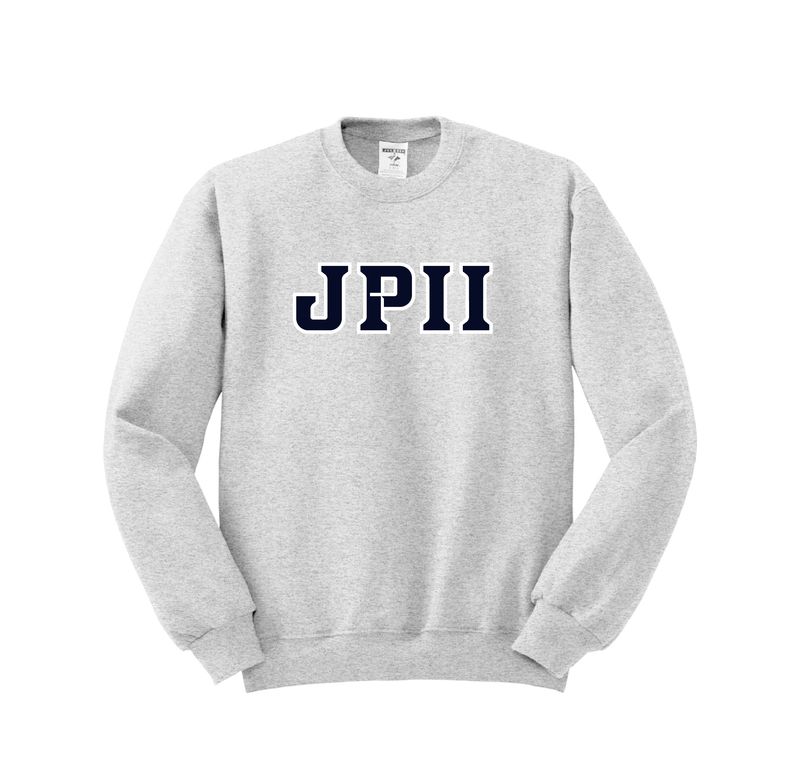 SWEATSHIRT - Athletic JPII in Navy/White Outline