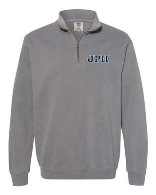 ZIP - ComfortColors Grey Athl JPII Navy/White Outline